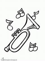 Tromba Strumenti Bugle Musicali sketch template