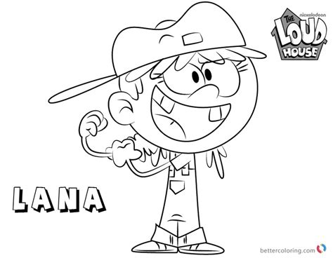 lynn loud house coloring pages coloring pages