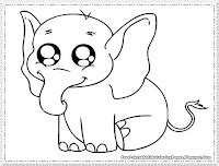 elephant coloring pages printable  printable kids coloring pages