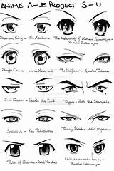 Anime Drawing Eyes Eye Draw Manga Guy Reference Male Drawings Sketch Tutorial Female Hair Body Realistic Bottom Top Project Uploaded sketch template