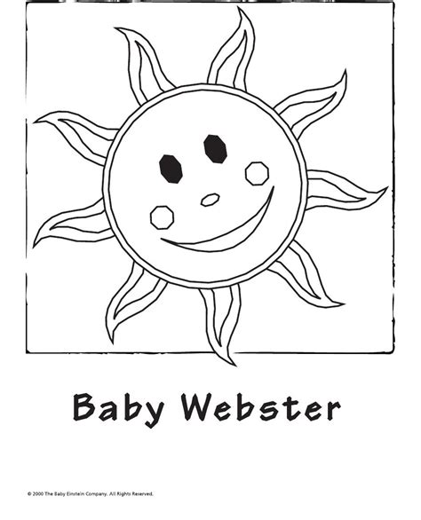 baby einstein coloring book   pages einstein coloring books