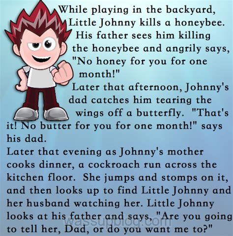 Naughty Little Johnny Joke Because Everybody Love Little