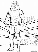 Coloring Randy Orton Pages Wwe Color Getdrawings Drawing sketch template