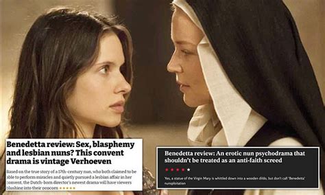raunchy lesbian nun thriller featuring a jesus sex toy and based on a