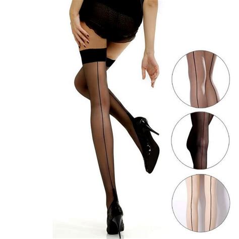 women s sexy stockings cuban heel back seam stockings wide lace up