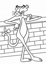 Pink Panther Coloring Pages Colorir Printable Pantera Rosa Para Cor Pintar Print Da Desenhos Imprimir Cartoon Colorear Kids Dibujos Panter sketch template