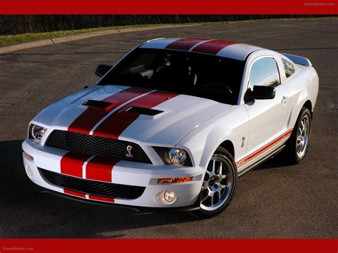 ford shelby cobra gt red stripe exotic car photo    diesel station