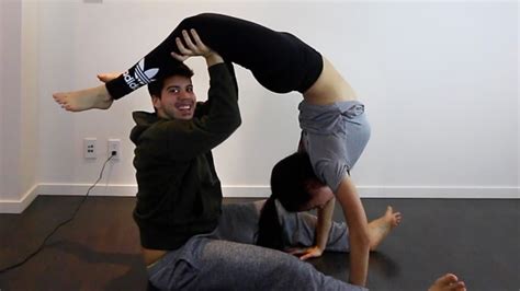 yoga challenge with girlfriend youtube