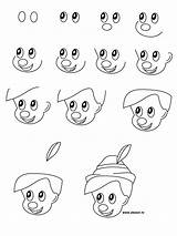 Disney Step Draw Characters Drawing Pinocchio Easy Learn Drawings Cartoon Simple Kids Character Instructions Dessin Zeichnen Dessiner Explore Paintingvalley Coloring sketch template