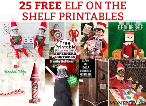 elf   shelf printables easy elf   shelf ideas elf