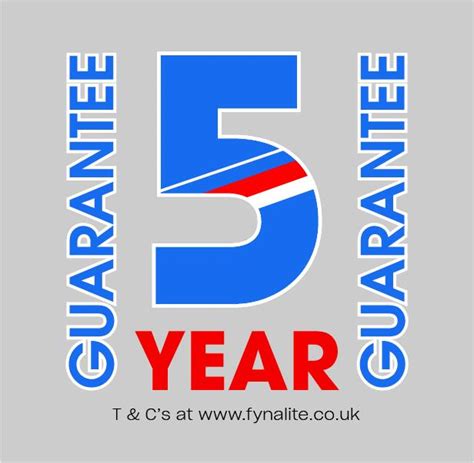 year guarantee logo