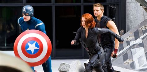 Kruger Drakey Crowe Vs Captain America Black Widow Hawkeye
