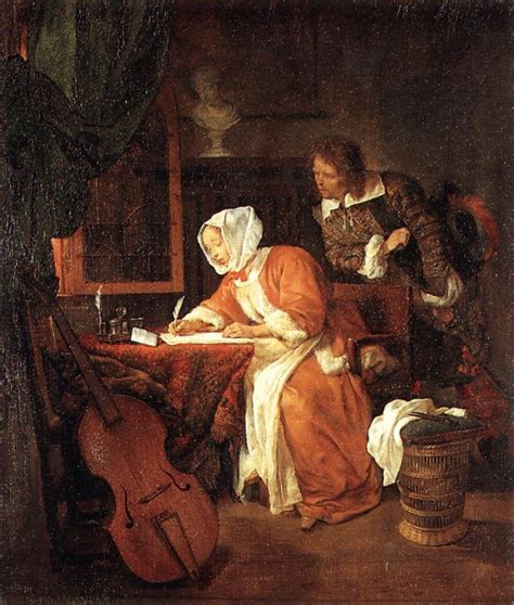 It S About Time 1600s Women Reading And Writing Letters