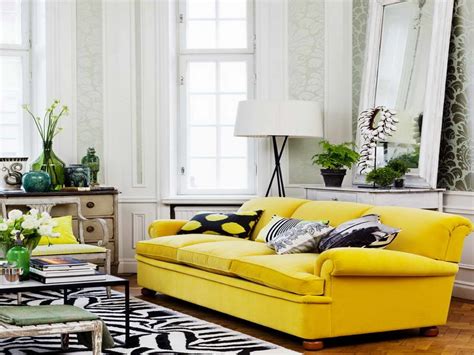 yellow sofa chairs