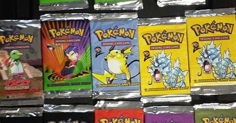I Found Several Packs Of Unopened Pokemon Cards Imgur