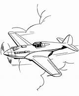 Coloring Airplane Pages sketch template