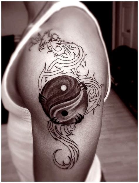 40 Amazing Yin Yang Tattoo Designs