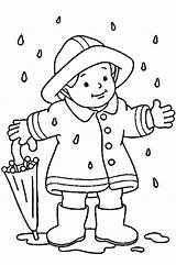 Regen Puk Herfst Regenwolk sketch template