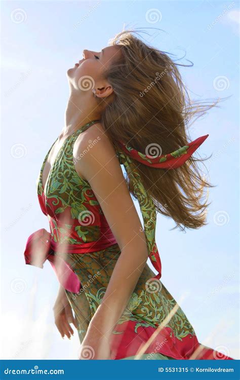 summer beauty stock image image   casual health