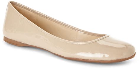 Nine West Nude Patent Ballet Flats Where To Buy And How To