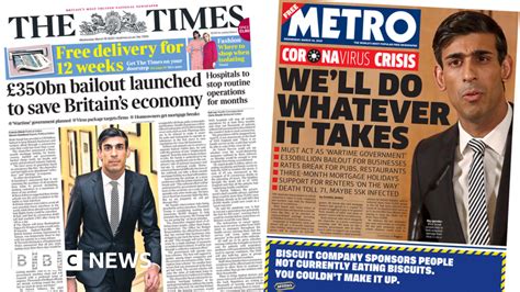 newspaper headlines bn war chest  save uk economy bbc news