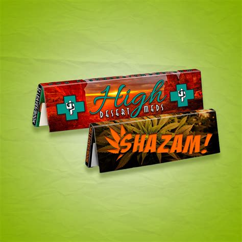 rolling papers branded bush design   packaging  style