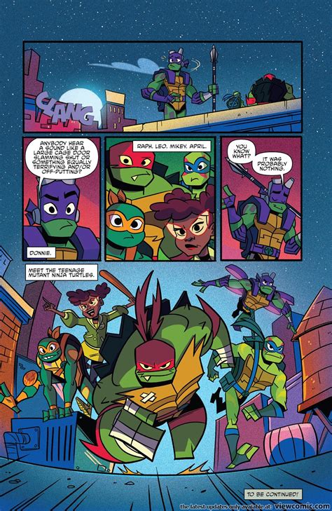 Rise Of The Teenage Mutant Ninja Turtles 001 2018