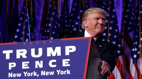 donald trump elected president of the united states on air videos