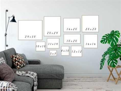 frame sizes displayed  explained kaitlin roten photography
