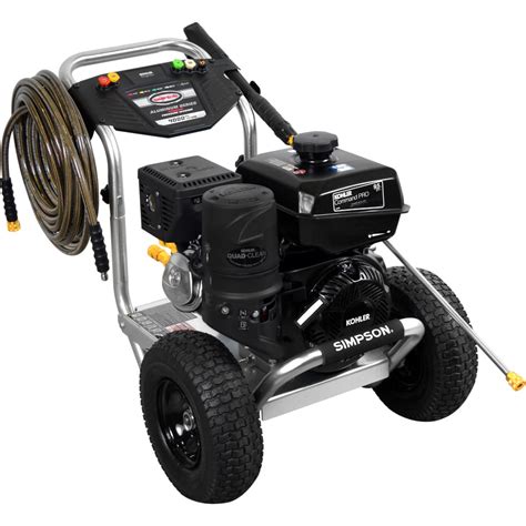 Simpson Aluminum 4000 Psi 3 3 Gpm Cold Water Gas Pressure Washer Carb