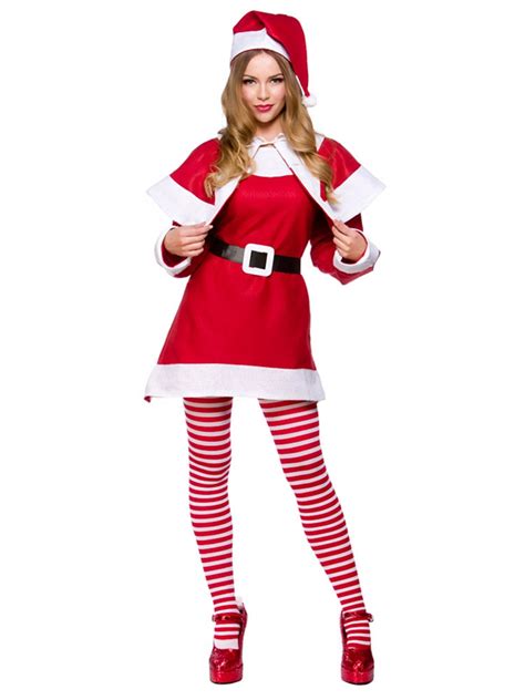 adult xmas budget mrs santa claus suit new fancy dress christmas