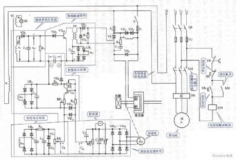 electromagnetic speed governing control circuit diagram controlcircuit circuit diagram