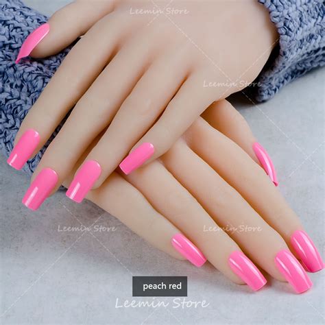 fashion long false nails colour fake nails sexy choice for party us301