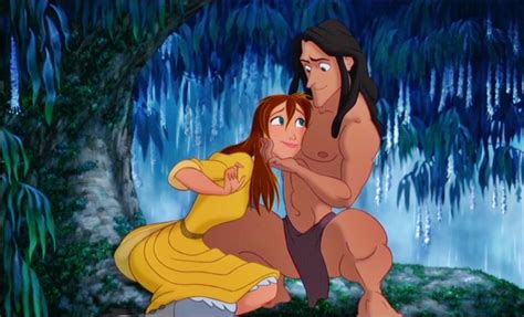 Tarzan And Jane Disney Cartoon Hd Image Wallpaper For Pc