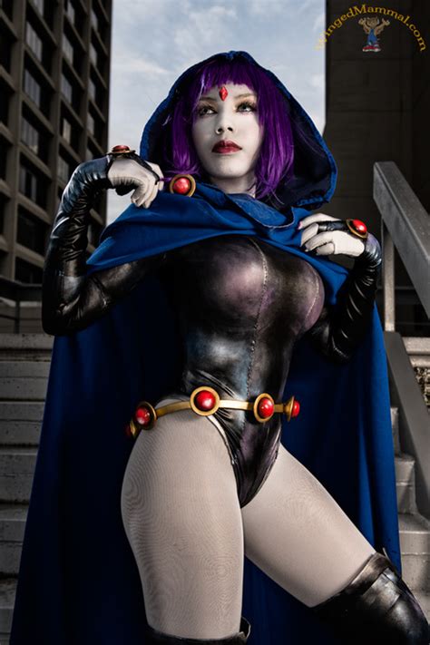 Busty Raven Cosplayer Raven Cosplay Pics Luscious