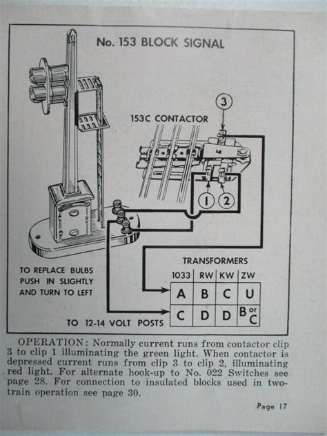 lionel  block signal      train