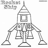 Rocket Coloring Pages Moon Colorings sketch template