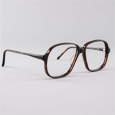 80s vintage glasses oversized dark tortoiseshell eyeglass etsy