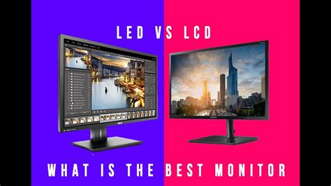 Led Monitor Vs Lcd Monitor Which Is Better Youtube