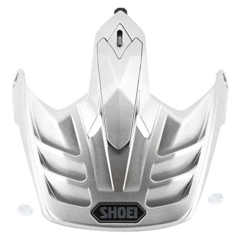 shoei    light silver visor  hornet  helmet motorcycleidcom