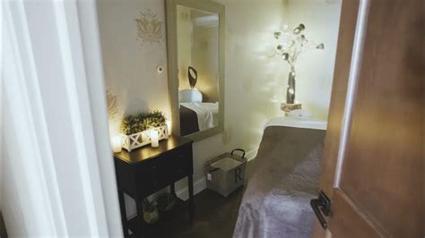 massage therapy room single royal salt cave  spa  frankfort il