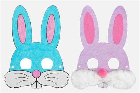 easter bunny mask craft  kids