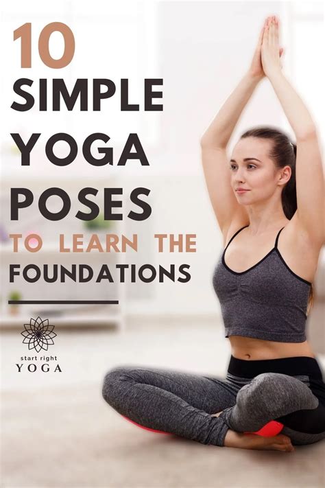 top  simple yoga poses  beginners startrightyogacom