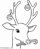 Coloring Christmas Pages Printable Rudolph Rudolf Book Sheets Kids Reindeer Printables Choose Board 820px 8kb sketch template