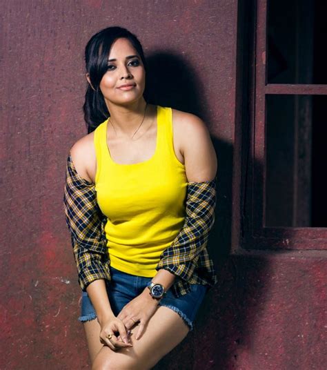 Anasuya Bharadwaj Hot In Short Clothes Full Hd Pictures