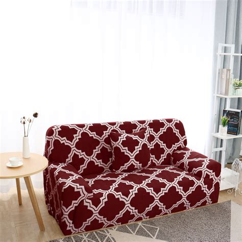 stretch thick floral sofa cover   cushion cover  seater slipcover