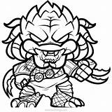 Predator Coloring Pages Chibi Xcolorings Printable 162k Resolution Info Type  Size Jpeg sketch template