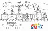 Numberblocks sketch template