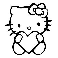 top   printable  kitty coloring pages   kitty
