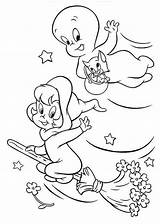 Ghost Friendly Casper Coloring Pages Getdrawings sketch template